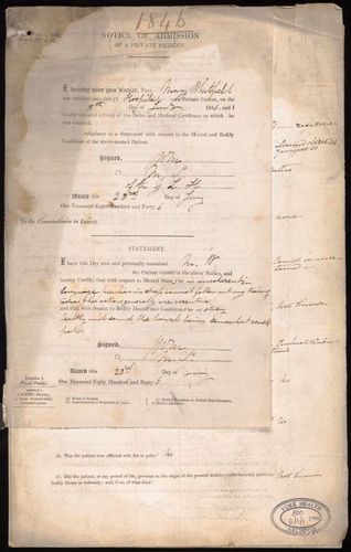 Preview of the Bootham Park Hospital Archive collection